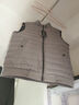 七匹狼羽絨服男立領(lǐng)休閑輕便舒適保暖羽絨馬甲外套男裝衣服 005(淺灰) 2XL 180/96A 曬單實(shí)拍圖