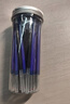 愛(ài)好（AIHAO）摩易擦按動(dòng)筆芯ST尖0.5mm可擦中性筆替換芯熱敏擦可擦筆芯晶藍色30支 DZ2200 曬單實(shí)拍圖