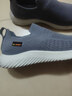 卡帝樂(lè )鱷魚(yú)（CARTELO）2026新款男鞋透氣運動(dòng)休閑跑步鞋韓版潮流一腳蹬老人鞋男士網(wǎng)面鞋 灰色 43 曬單實(shí)拍圖
