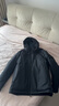 SIMWOOD/簡(jiǎn)木男裝【雪木】90%安心白鵝絨東麗特力飛連帽羽絨服SO130435 黑色 L (建議136-145斤) 曬單實(shí)拍圖