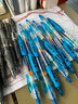 晨光（M&G）文具GP1008按動(dòng)中性筆學(xué)生0.5簽字筆商務(wù)子彈頭水筆醫生處方筆辦公用品藍色12支/盒 曬單實(shí)拍圖