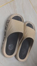 回力拖鞋男士厚底防滑浴室一字拖休閑外穿耐磨涼鞋SDJ-3A77 卡其42-43 曬單實(shí)拍圖