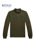 Polo Ralph Lauren 拉夫勞倫 男裝 25秋定制修身版網(wǎng)眼布Polo衫RL19937 300-橄欖綠 M 偏大 曬單實(shí)拍圖