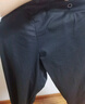 九牧王男褲休閑褲男2025秋冬直筒寬松商務(wù)長(cháng)褲莫代爾新疆棉大碼[抗靜電] 【抗靜電厚】黑色+修身版+TP1EZ50572 34 碼175/84A (2.58)尺86cm 曬單實(shí)拍圖