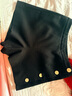 絲柏舍闊腿靴褲2025秋裝新款女裝復古顯瘦高腰通勤休閑短褲 曬單實(shí)拍圖