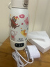 孕貝可燒開(kāi)便攜式恒溫杯 恒溫水壺嬰兒外出沖奶暖奶保溫杯 無(wú)線(xiàn)燒水杯 曬單實(shí)拍圖