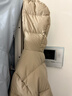 The North Face北面中長(cháng)款羽絨服女戶(hù)外保暖鵝絨8GKR 廢土棕/BOX M 曬單實(shí)拍圖