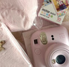 INSTAX富士instax立拍立得 一次成像相機 mini12精美禮盒 櫻花寶貝 含10張fafa花邊相紙 曬單實(shí)拍圖