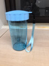 特百惠（Tupperware）雅致300ml簡(jiǎn)約寬口塑料水杯子男女小巧直飲水杯便攜帶拎繩七夕 晴天藍300ml1個(gè) 曬單實(shí)拍圖