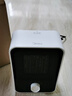 美的（Midea）【小身材】暖風(fēng)機家用/小太陽(yáng)取暖器/小型電暖器/電暖氣/電熱風(fēng)扇/暖手寶臺地兩用速熱便攜HFU15D 曬單實(shí)拍圖