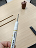 離草 長(cháng)頭記號筆白色記號筆細頭油性工地深色板材瓷磚專(zhuān)用畫(huà)線(xiàn)速干防水防油不褪色20mm深孔記號筆 8白 曬單實(shí)拍圖