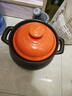 蘇泊爾（SUPOR）砂鍋煲湯鍋陶瓷燉湯煲沙鍋燉鍋家用 耐高溫不易裂瓦煲燃氣灶專(zhuān)用 【多數選】（能燉切塊的雞） 4.5L 曬單實(shí)拍圖