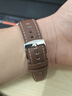 泰閣詩(shī)雅適用三星Galaxy Watch 7/6/4 classic真皮表帶3/4/5/pro/S2/sport真皮表帶智能運動(dòng)商務(wù)手表替換帶 棕色【平尾真皮·針扣款】 三星Galaxy Watch Ultra-22mm 曬單實(shí)拍圖