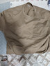 佐丹奴長(cháng)袖T恤男新款純棉休閑風(fēng)單口袋寬松圓領(lǐng)套頭衫男01024852 74卡其 L 曬單實(shí)拍圖