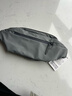米家小米胸包男單肩包女多功能休閑運動(dòng)斜挎包潮流腰包大容量灰色 曬單實(shí)拍圖