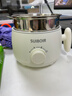 SUIBOIR蘇泊電煮鍋學(xué)生宿舍小電鍋煮面神器泡面鍋迷你小型燉蒸煮一體電熱火鍋 2L 陶瓷釉+帶蒸籠【1.5米加長(cháng)線(xiàn)+防水扣】 曬單實(shí)拍圖
