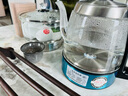富滿(mǎn)家兩孔燒水壺巖板茶桌內嵌入式茶臺全自動(dòng)上水電熱水壺一體機單孔燒水壺家用泡茶壺雙孔電茶爐套裝 1.2L 雙孔6.5cm底座配[燒水壺+消毒鍋] 曬單實(shí)拍圖