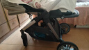 京東京造高景觀(guān)嬰兒車(chē)0-3歲用折疊可坐可躺帶減震遛娃神器雙向嬰兒推車(chē)M8 曬單實(shí)拍圖