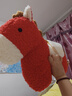 迪加倫創(chuàng  )意馬年吉祥物抱枕毛絨公仔玩偶沙發(fā)裝飾擺件新年車(chē)載靠枕墊禮物 曬單實(shí)拍圖
