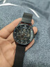 冠琴（GUANQIN）手表男士機械表雕花系列全自動(dòng)鏤空夜光防水商務(wù)瑞士品質(zhì)國潮腕表 網(wǎng)帶全黑黑面【明星推薦】 曬單實(shí)拍圖