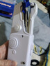 帕提拉縫紉機家用小型電動(dòng)帶鎖邊電動(dòng)手持多功能便攜迷你手工裁縫機神器 白色電動(dòng)縫紉機【常規+usb線(xiàn)】 曬單實(shí)拍圖