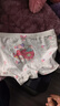 淘貝豆清倉男女童內褲純棉莫代爾冰絲平角褲四角褲薄透氣兒童短褲中大童 【女童純棉平角組合隨機】4條裝 130 (XL) 【建議體重40-49斤】 曬單實(shí)拍圖