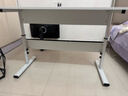 湯能優(yōu)品升降桌臺式電腦桌電競游戲桌家用書(shū)桌學(xué)習桌辦公桌子站立式工作臺 【機械戰甲-白】升降電競桌120CM 曬單實(shí)拍圖