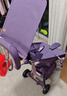 小虎子可坐可躺兒童旅行車(chē)輕便折疊可登機嬰兒口袋推車(chē)遛娃神器T3紫色 曬單實(shí)拍圖