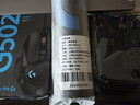 羅技（G）G502 HERO主宰者游戲鼠標電競鼠標有線(xiàn)RGB機械配重競技FPS吃雞宏cf送男友男生禮物 G502HERO+大桌墊+收納盒 曬單實(shí)拍圖