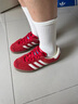 阿迪達斯（adidas）（adidas）三葉草男女鞋GAZELLE INDOOR低幫休閑鞋IF1808紅白37 曬單實(shí)拍圖