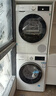 西門(mén)子（SIEMENS）iQ300 10+10KG大容量洗烘套裝 全自動(dòng)滾筒洗衣機熱泵烘干除菌除螨 WG52A100AW+WQ53A2D00W國家補貼 曬單實(shí)拍圖