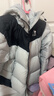 駱駝火山PRO鵝絨服迪麗熱巴同款男女羽絨服加厚連帽外套M35CR07101 曬單實(shí)拍圖