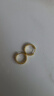Arsis自由搭配蛇骨小耳扣耳釘女耳飾時(shí)尚簡(jiǎn)約耳環(huán)送女友生日禮物 蛇骨小耳扣（金色） 曬單實(shí)拍圖
