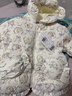 巴拉巴拉童裝寶寶羽絨服女童2025新款冬季加厚外套保暖寶寶上衣北歐風(fēng)女寶 白色調碎花00311-白鴨絨-209425107002 100 曬單實(shí)拍圖