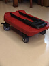 匠者拖車(chē)折疊快遞小推車(chē)搬運車(chē)拉貨平板車(chē)手拉車(chē)拉桿車(chē)家用便攜手推車(chē) 紅色旗艦款 3英寸剎車(chē)輪 曬單實(shí)拍圖
