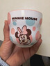 Disney迪士尼陶瓷碗馬克杯米奇米妮唐老鴨高顏值女生可愛(ài)水杯兒童牛奶 米妮舒悅陶瓷杯1個(gè)300ML 曬單實(shí)拍圖