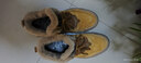 駱駝（CAMEL）雪地靴棉鞋保暖加絨戶(hù)外徒步工裝馬丁靴男 G13W342071 駝色 43 曬單實(shí)拍圖