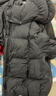 坦博爾泡芙羽絨服女短款脫卸帽秋冬保暖外套25年新款5530520D 黑色155 曬單實(shí)拍圖