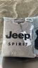 JEEP SPIRIT吉普毛衣男秋冬季韓版圓領(lǐng)針織衫男士一體絨保暖線(xiàn)衣 淺灰 2XL 曬單實(shí)拍圖