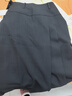 Olrain歐芮兒灰色通勤百搭直筒半裙女裝春季新款法式純色半長(cháng)裙 灰色 M 曬單實(shí)拍圖