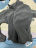 皮爾卡丹秋冬季搖粒絨青年時(shí)尚外套男加薄絨夾克男 灰色 【877】 2XL 曬單實(shí)拍圖
