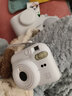 富士（FUJIFILM）instax  mini12 一次成像 立拍立得相機 mini12 茉莉白 套餐八（官方標配+相機包+相冊+白邊相紙20張） 曬單實(shí)拍圖