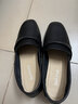 達芙妮真皮樂(lè )福鞋女2026春夏新款法式平底單鞋女一腳蹬女鞋小皮鞋 黑色 39 曬單實(shí)拍圖