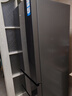 海爾（Haier）冰箱351升法式三開(kāi)門(mén)多門(mén)雙變頻節能一級能效大容量雙循環(huán)系統單門(mén)風(fēng)冷無(wú)霜小型電冰箱2026年新款 黑金凈化+三擋變溫區+國家補貼15%+以舊換新 曬單實(shí)拍圖