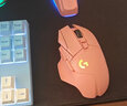 羅技（G）G502無(wú)線(xiàn)鼠標 電競游戲鼠標 機械充電筆記本電腦邏輯鼠標送男女生禮物 G502無(wú)線(xiàn)蜜桃粉【無(wú)線(xiàn)充電底座】 曬單實(shí)拍圖