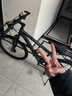 鳳凰官方旗艦店山地自行車(chē)減震男女內走線(xiàn)變速競賽青少年學(xué)生車(chē)單車(chē) 鋼架輻條輪-消光灰 26寸【建議身高160-185cm】 27速 曬單實(shí)拍圖