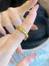世紀緣小狗日記黃金戒指5D無(wú)氰足金琺瑯趣味可愛(ài)指環(huán)新年禮物送女友 1.38g【20圈號】 曬單實(shí)拍圖