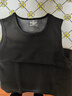 莫代爾新款抗菌純棉加絨加厚保暖背心男士?jì)却┐虻装l(fā)熱無(wú)袖馬甲秋 黑色 2XL -體重135-155斤 曬單實(shí)拍圖