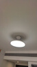 美的（Midea）風(fēng)扇燈一體餐廳吸頂吊扇燈熟睡風(fēng)led臥室三防白光護眼36寸包安裝 曬單實(shí)拍圖