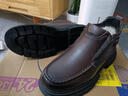 普步仕品牌真皮雪地靴男2025冬季新款加絨羊毛保暖高幫鞋防滑厚底爸爸靴 棕色加絨款 38 標準皮鞋尺碼 曬單實(shí)拍圖